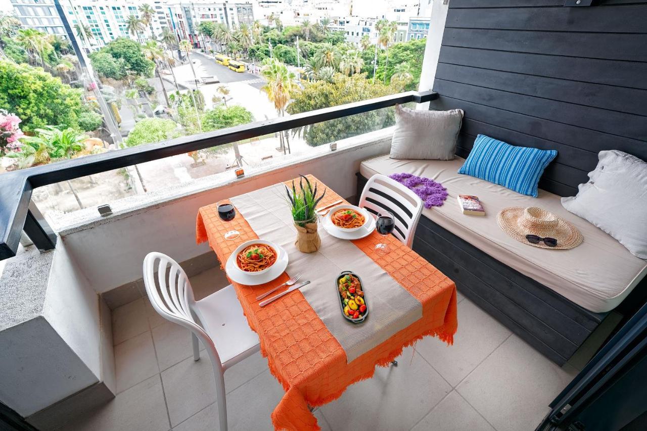 Estudio Con Terraza Vista Mar Лас Палмас де Гран Канария Екстериор снимка
