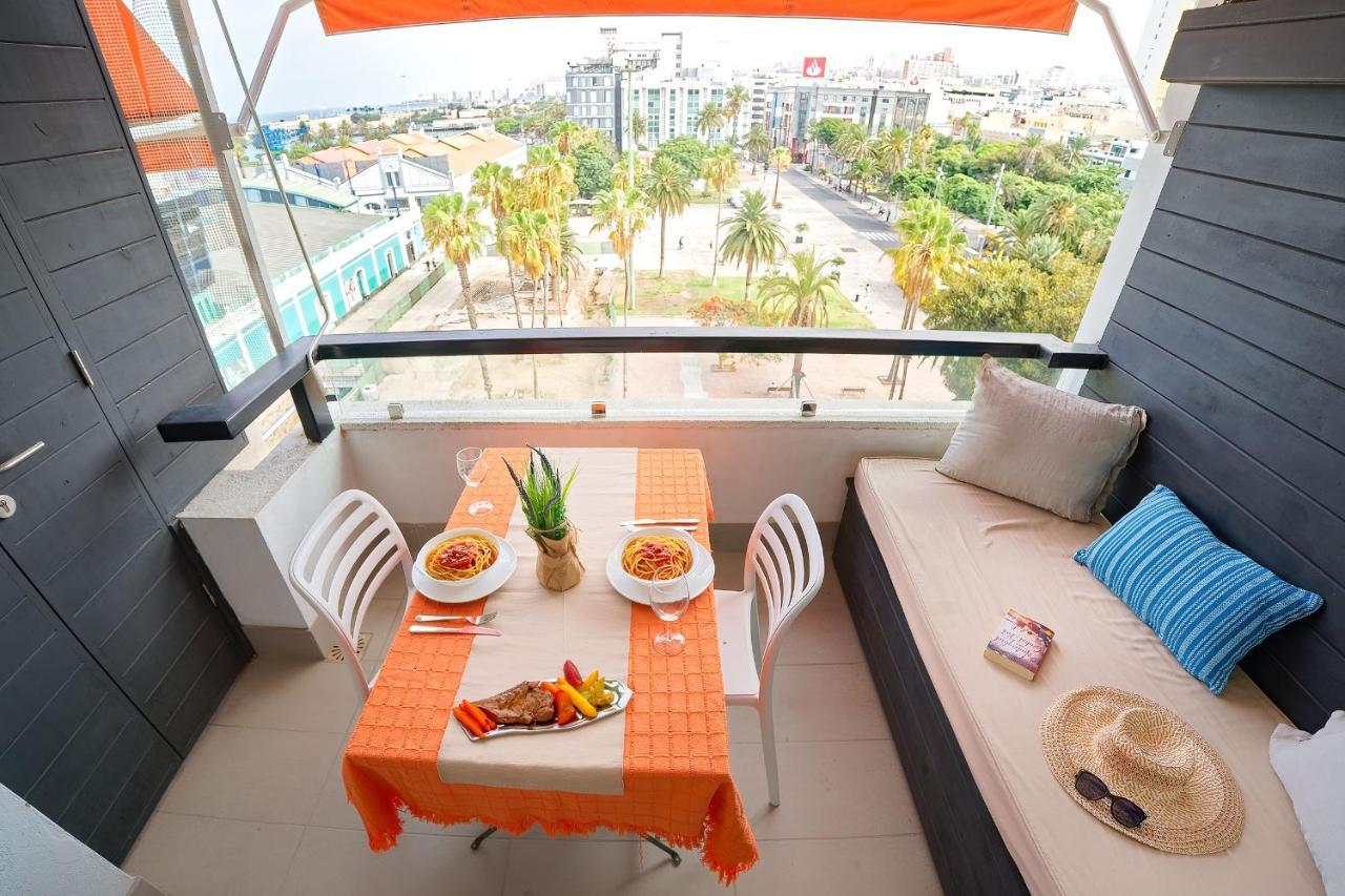 Estudio Con Terraza Vista Mar Лас Палмас де Гран Канария Екстериор снимка