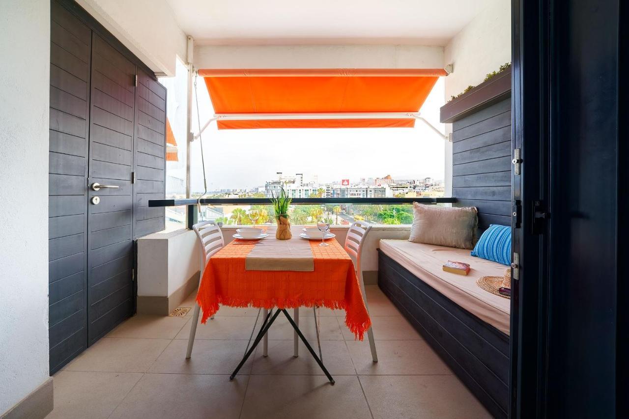 Estudio Con Terraza Vista Mar Лас Палмас де Гран Канария Екстериор снимка