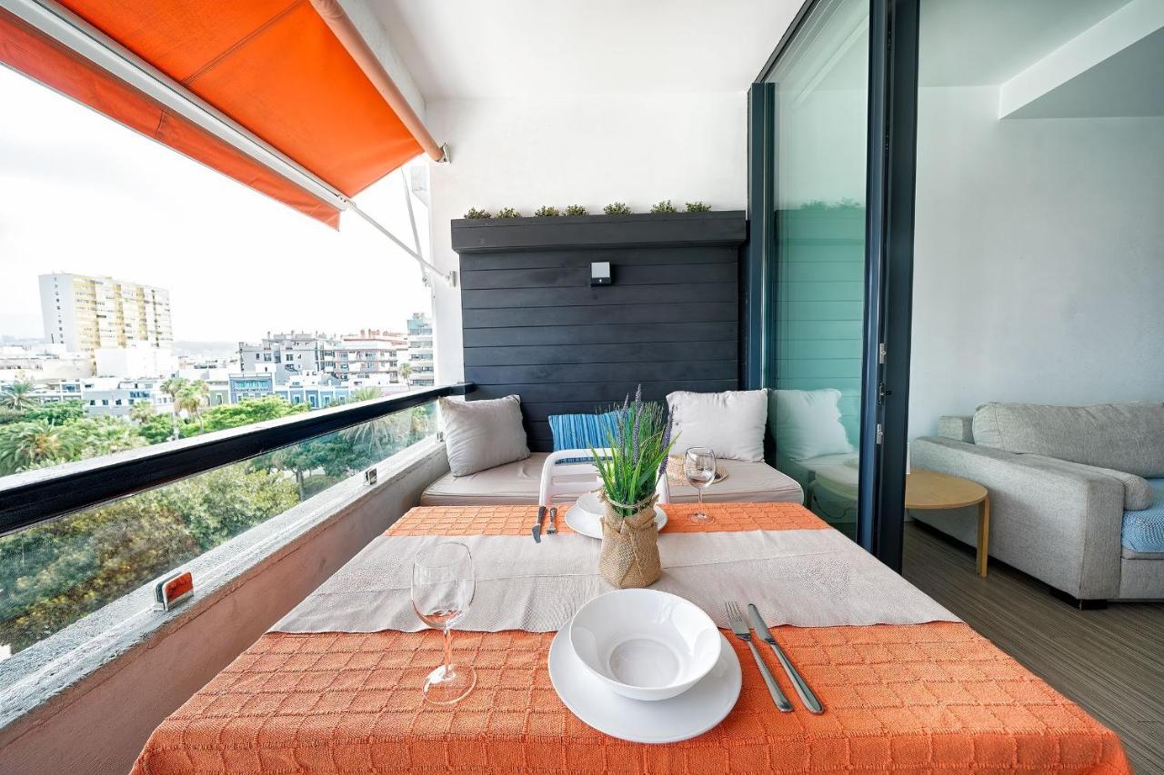 Estudio Con Terraza Vista Mar Лас Палмас де Гран Канария Екстериор снимка