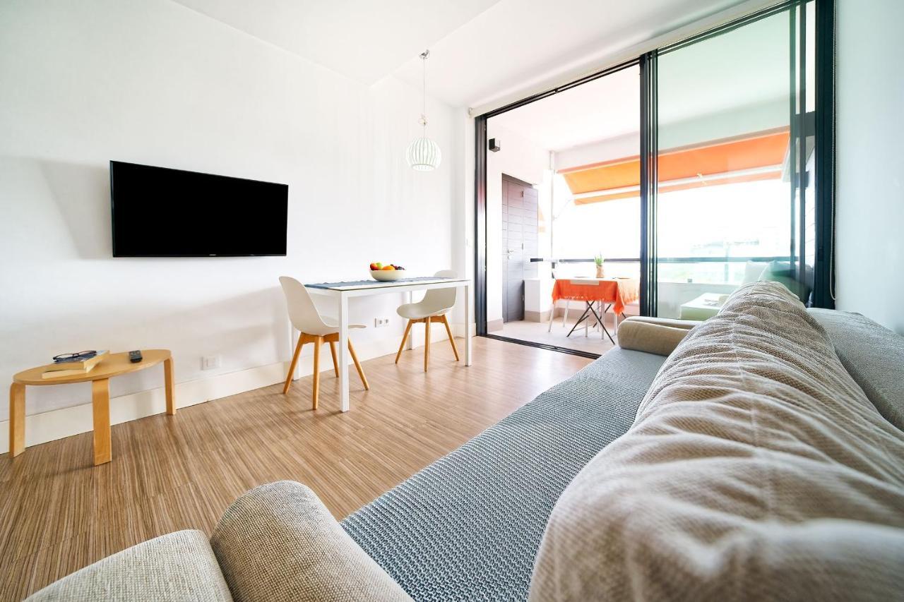 Estudio Con Terraza Vista Mar Лас Палмас де Гран Канария Екстериор снимка