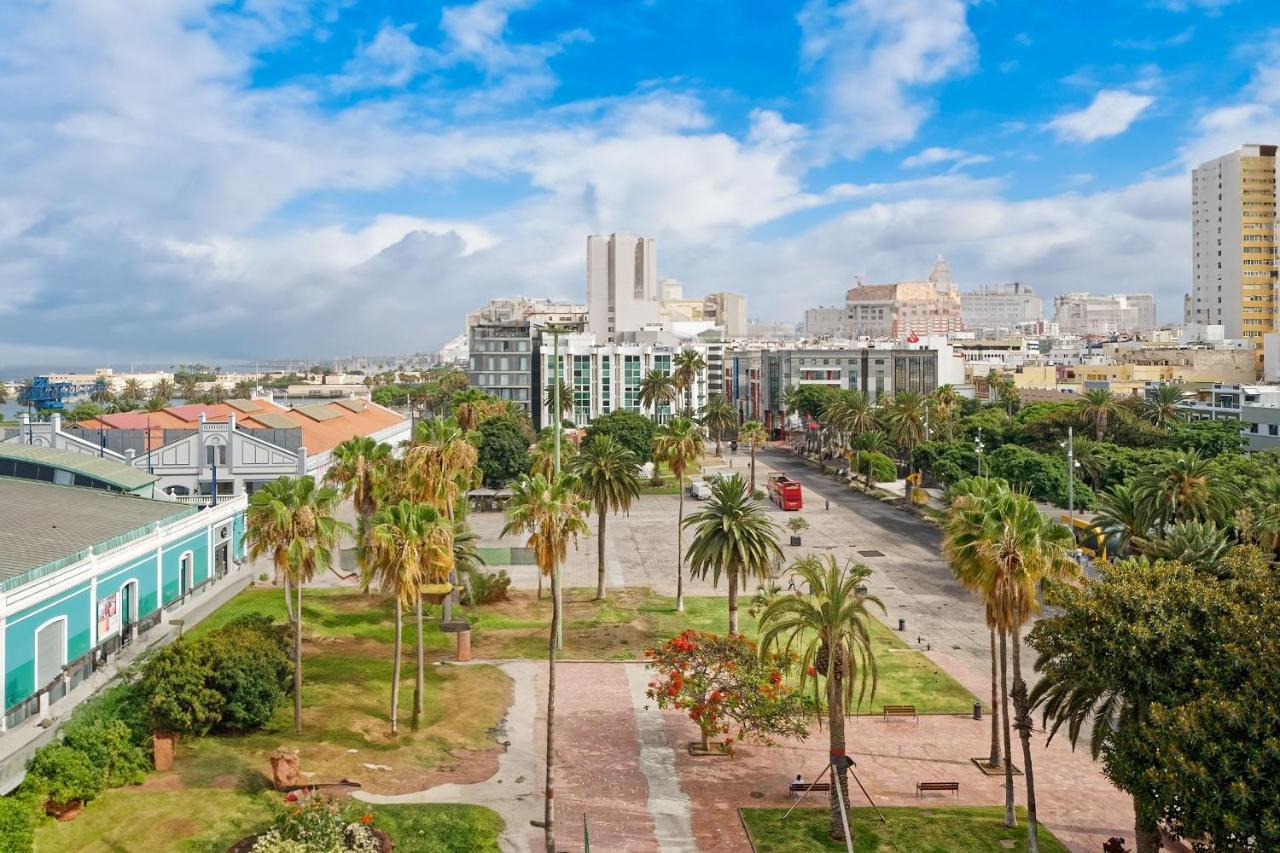 Estudio Con Terraza Vista Mar Лас Палмас де Гран Канария Екстериор снимка