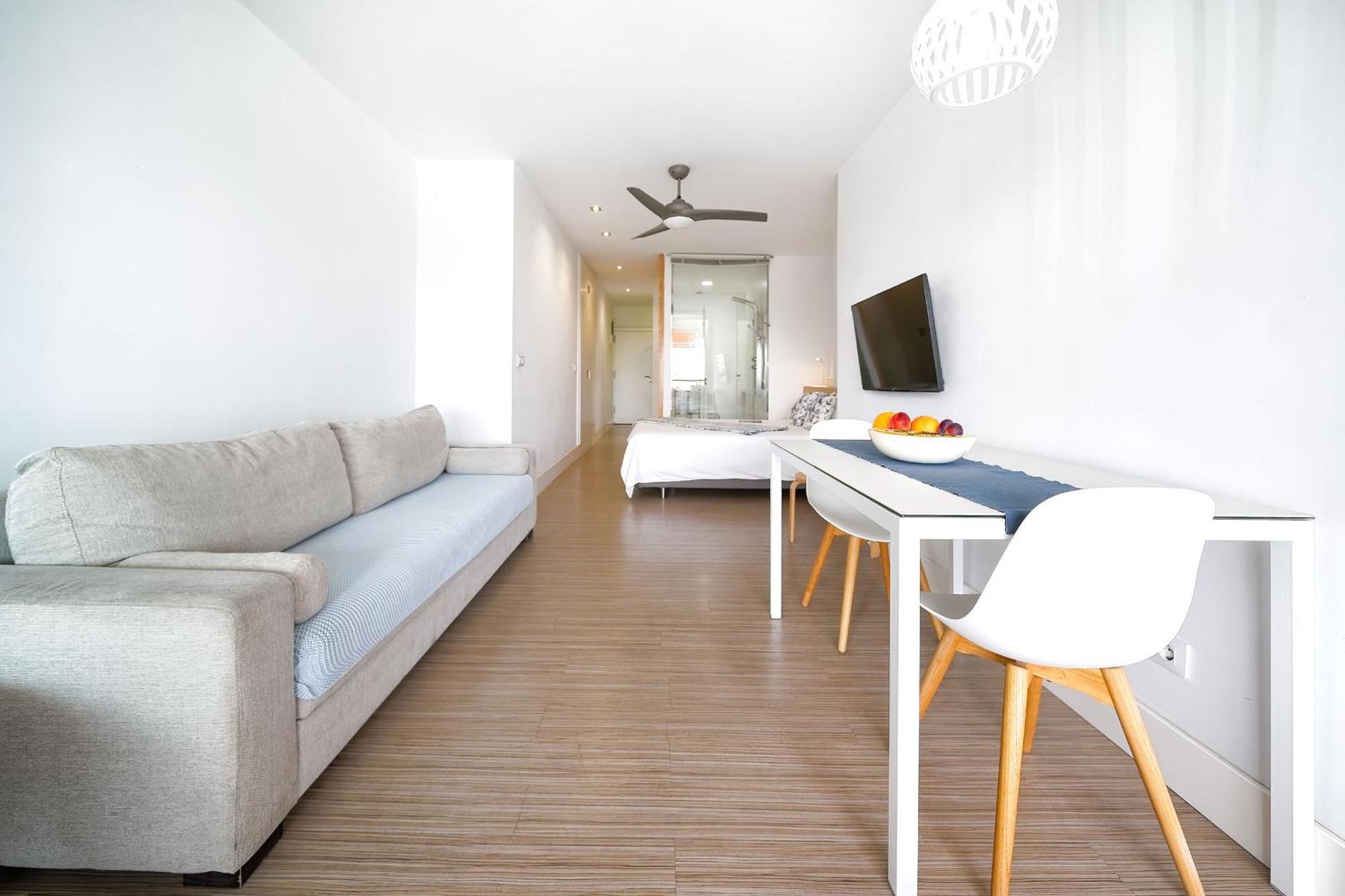 Estudio Con Terraza Vista Mar Лас Палмас де Гран Канария Екстериор снимка